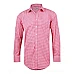 Gingham Long Sleeve Shirt With Roll-Up Tab Sleeve M7300l