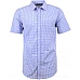 Men’s Gingham Check Short Sleeve Shirt M7300s