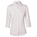 Ladies Cotton/Polyester Stretch 3/4 Sleeve Shirt M8020q