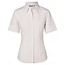 Women's Cotton/Poly Stretch Sleeve Shirt M8020s