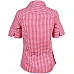 Ladies Gingham Check Short Sleeve Shirt M8300s