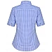 Ladies Gingham Check Short Sleeve Shirt M8300s