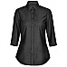 Ascot Ladies 3/4 Sleeve Dot Jacquard Stretch Shirt M8400q