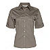 Ladies Short Sleeve Military Shirt M8911