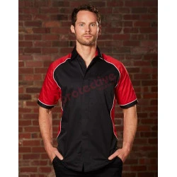 Men's Arena Tri-Colour Contrast Shirt Bs15 Men's Arena Tri-Colour Contrast Shirt Bs15