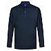 Men's Lucky Bamboo Long Sleeve Polo Ps89