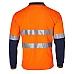 Long Sleeve Safety Polo With 3M Reflective Tape Sw21a