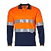 Long Sleeve Safety Polo With 3M Reflective Tape Sw21a