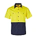 Hi-Vis Vented Cotton Twill Safety Shirt SW57