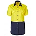 Ladies Short Sleeve Safety Shirt Sw63