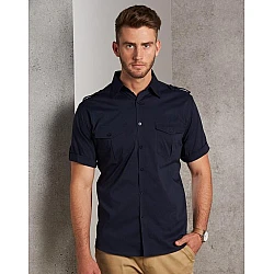 Short Sleeve Military Shirt For Men M7911 Short Sleeve Military Shirt For Men M7911