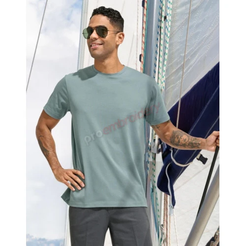 Mens Premium Cotton Face Tee Shirt - TS43
