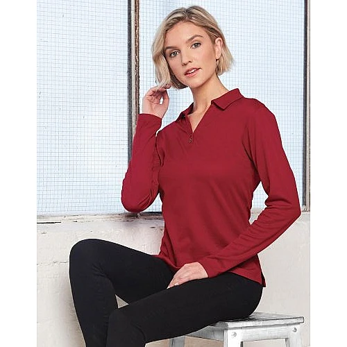 Victory Plus Truedry® Long Sleeve Polo Ps36b Victory Plus Truedry® Long Sleeve Polo Ps36b