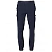 Mens Stretch Cargo Work Pants With Design Panel Treatment