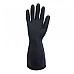 Neoprene Chemical Resistant Gloves 330mm Black Flocklined