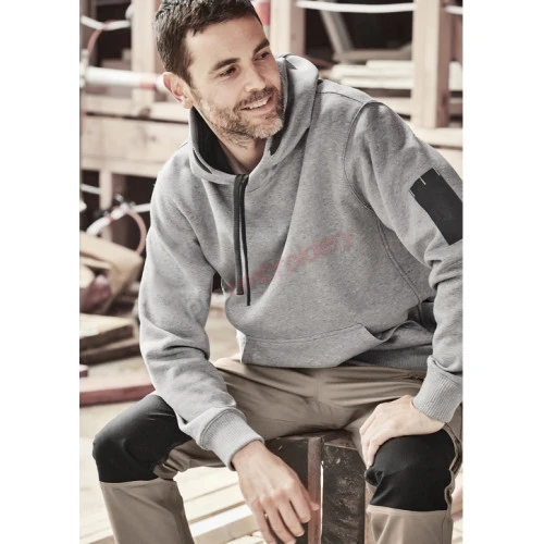 SYZMIK Unisex Multi-Pocket Hoodie - ZT467 SYZMIK Unisex Multi-Pocket Hoodie - ZT467
