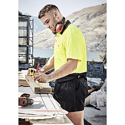 Syzmik Workwear Mens Rugby Short - ZS105 Syzmik Workwear Mens Rugby Short - ZS105
