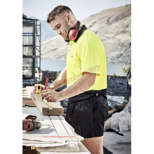 Syzmik Workwear Mens Rugby Short - ZS105 Syzmik Workwear Mens Rugby Short - ZS105