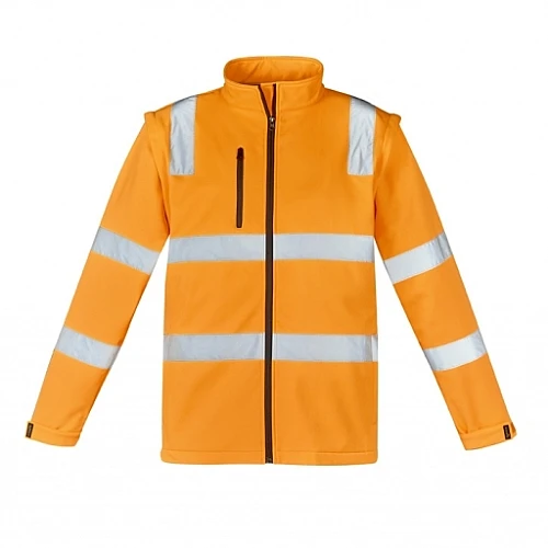 Unisex Hi Vis Vic Rail 2 In 1 Softshell Jacket - Zj780 Unisex Hi Vis Vic Rail 2 In 1 Softshell Jacket - Zj780