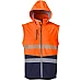 Unisex 2 In 1 Stretch Softshell Taped Jacket Zj453