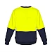 Unisex Hi Vis Crew Sweatshirt - Zt475