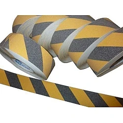 Black and Yellow Anti Slip Grip Tapes