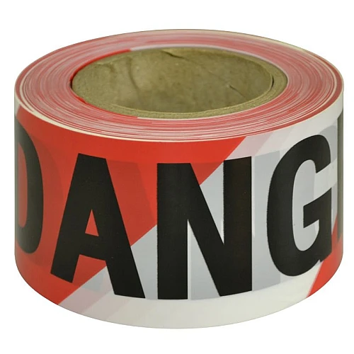 Barricade Barrier Tape Danger Red & White