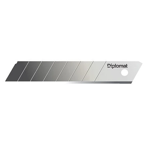 Diplomat 18mm Extra Heavy Duty Snap Cutter Blade Tube Of 8