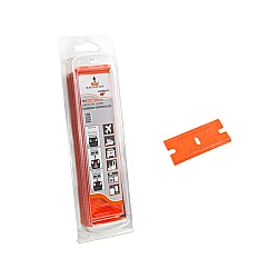 Scraperite Standard Rectangle Plastic Blade - 100 Pack