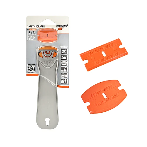 Scraperite Tradesman Standard Combo Holder 3+3 Blades Pack