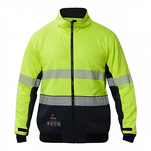 Fr Hi Vis Segmented Reflective Fleece Fr Hi Vis Segmented Reflective Fleece