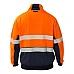 Fr Hi Vis Segmented Reflective Fleece