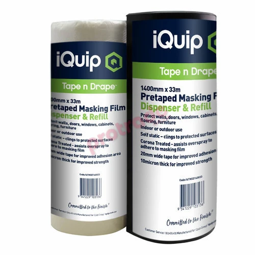 iQuip Pre Taped Masking Film Refill iQuip Pre Taped Masking Film Refill