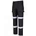 Multi Pocket Stretch Canvas Pant With (Day & Night) Tape
