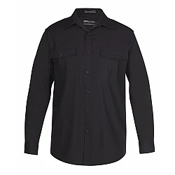 Epaulette Shirt L/S – Classic Fit, Poly/Cotton Blend