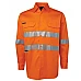 Hi Vis Long Sleeve Shirt With Reflective Tape