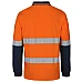 Hi Vis (Day & Night) Long Sleeves Cotton Polo