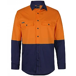 Hi Vis Long Sleeves Stretch Work Shirt Hi Vis Long Sleeves Stretch Work Shirt