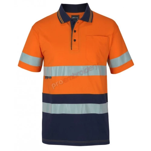 Hi Vis (Day & Night) Short Sleeves Cotton Polo Hi Vis (Day & Night) Short Sleeves Cotton Polo