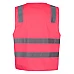 Hi Vis Zipper Safety Vest With Reflective Tape