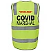 Custom Vests Marshal Velcro Hi Vis Safety Vest