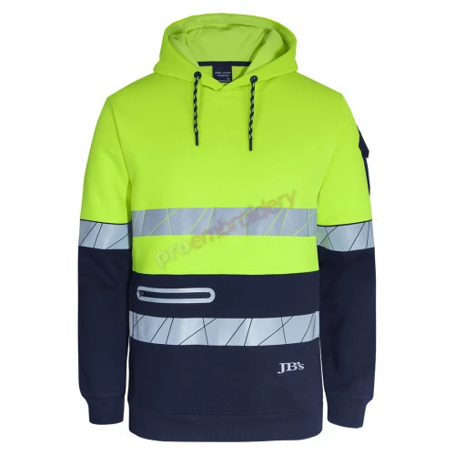 JB's Wear Hi-Vis 450g Pull-Over Hoodie - Day/Night JB's Wear Hi-Vis 450g Pull-Over Hoodie - Day/Night