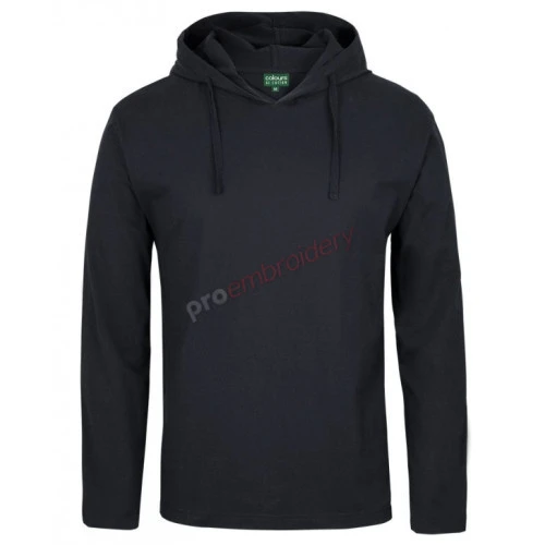 JB’s Classic Fit Long Sleeve Hooded Tee - 1LST JB’s Classic Fit Long Sleeve Hooded Tee - 1LST