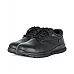 Microfibre Lace Up Steel Toe Shoe Black