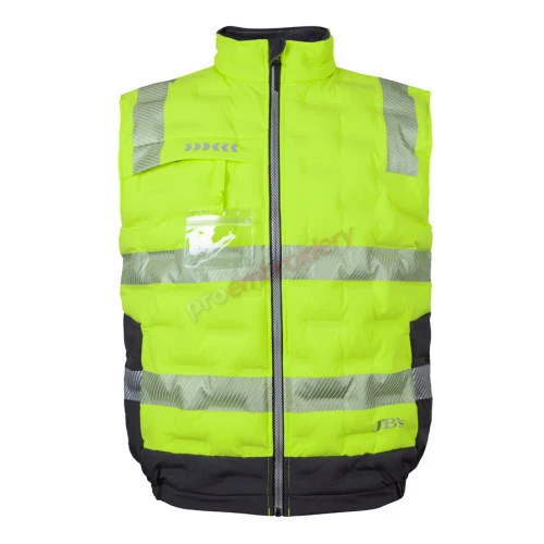 JB's Wear Hi-Vis Graphene Puffer Vest - Day/Night JB's Wear Hi-Vis Graphene Puffer Vest - Day/Night