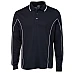 Long Sleeve Polo Shirt With Piping