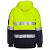 Hi Vis Zip Hoodie With Refelctive Tape
