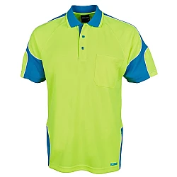 Hi Vis Arm Panel Polo Hi Vis Arm Panel Polo