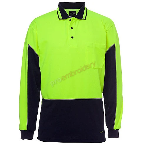 Hi Vis L/S Gap Polo Hi Vis L/S Gap Polo