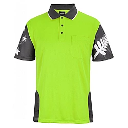 Hi Vis Nz Fern Polo